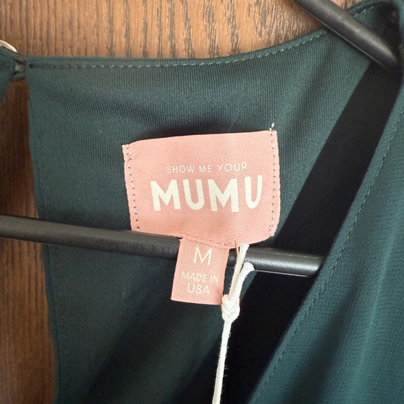 Show Me Your MuMu Dark Green Maxi Dress - Picture 3 of 6